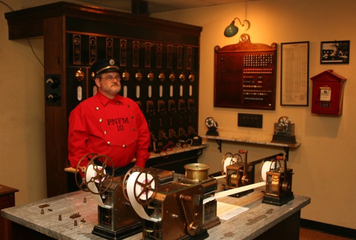 No smartphones? Didn't matter. The team that used this room were elite communicators